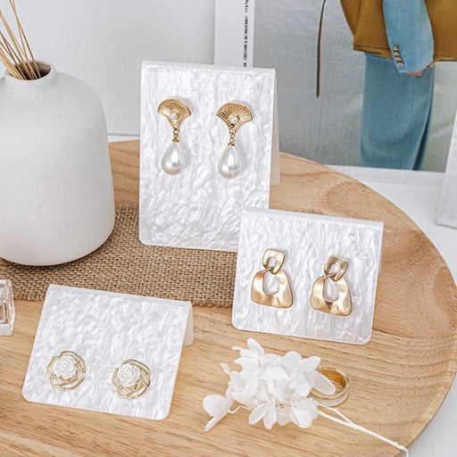 Cloud Pattern Acrylic Earring Display - Jewelry Packaging Mall