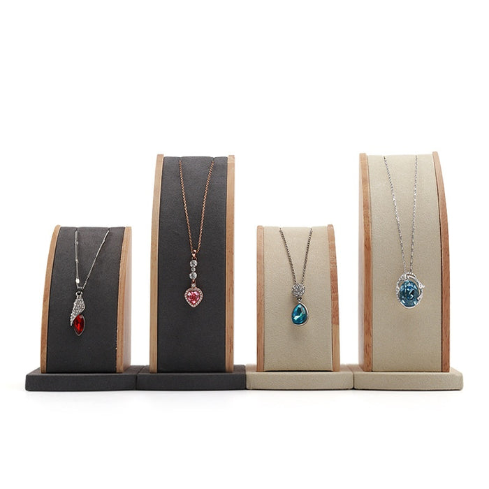 Curved Necklace Display Stand(Two-piece set)