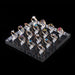 16 Position Crystal Cube Ring Display - Jewelry Packaging Mall