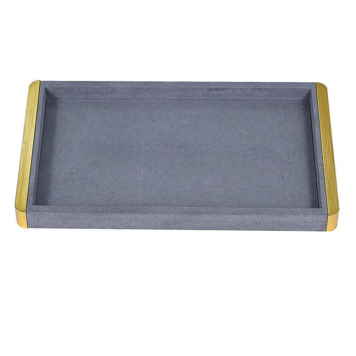 Dual-Metal Bare Gemstone Diamond Tray - Jewelry Packaging Mall