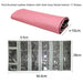 Pink Brushed Leather & Dark Gray Velvet Jewelry Roll - Jewelry Packaging Mall