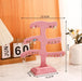 Pink Jewellery Display Stand-Velvet-JPM0119 - Jewelry Packaging Mall