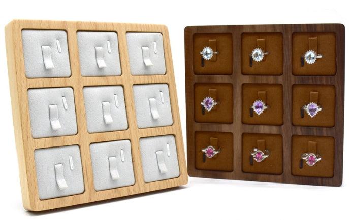 Refined Recess Ring Display - Jewelry Packaging Mall