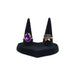 Opulence Sophisticated Black Velvet Ring Stand - Jewelry Packaging Mall