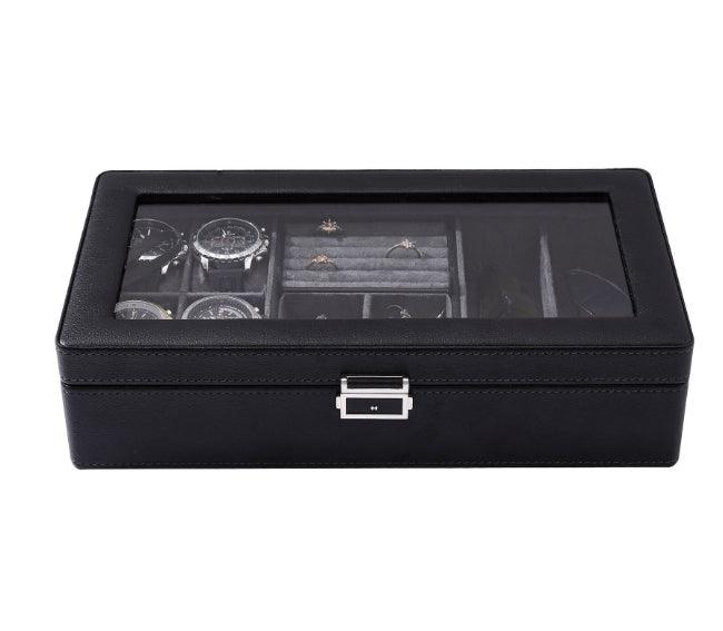 The Black Lizard Watch Box-JPM0246 - Jewelry Packaging Mall