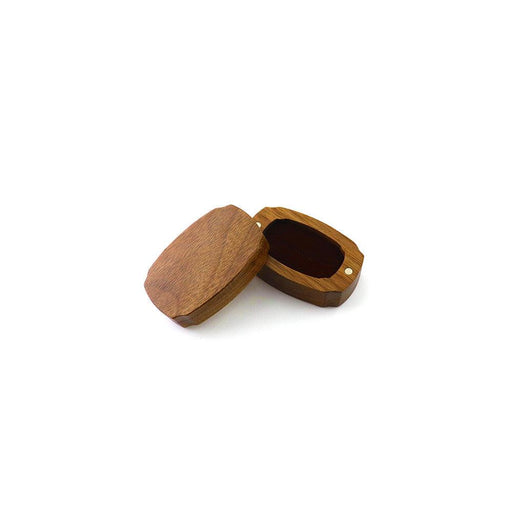 Walnut Whimsy Ring Box - Jewelry Packaging Mall