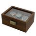 Three-Horologe Vault Watch Box - Jewelry Packaging Mall