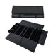 16-Compartment Anti-Tangle Portable Jewelry Roll (with elastic band) - Jewelry Packaging Mall