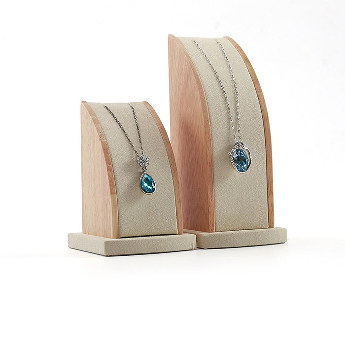 Curved Necklace Display Stand(Two-piece set)