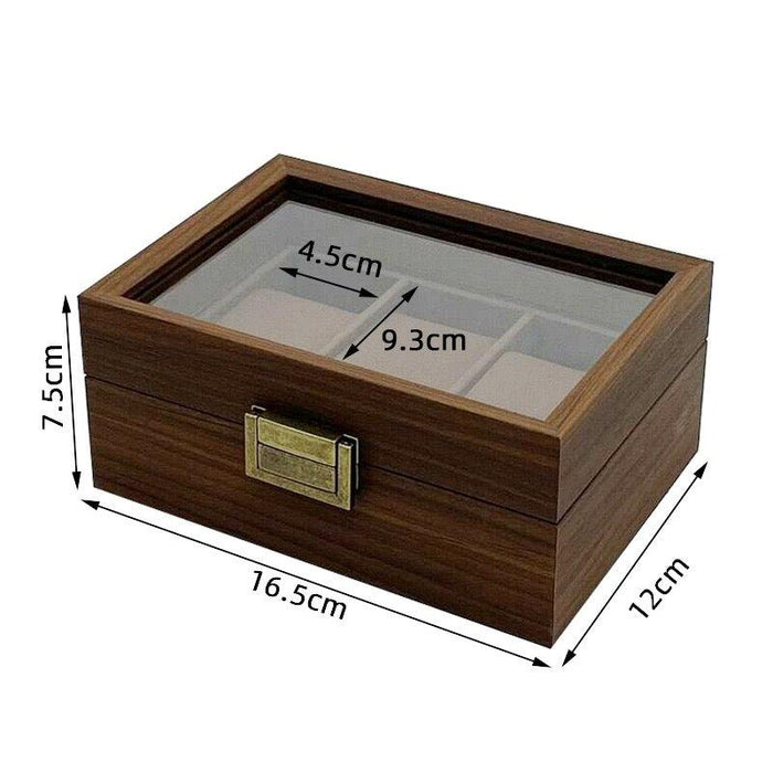 Three-Horologe Vault Watch Box - Jewelry Packaging Mall