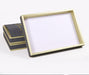 PU Gold Rimmed Jewellery Display Tray - Jewelry Packaging Mall
