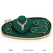 Sleek Green Microfiber Display Collection - Jewelry Packaging Mall