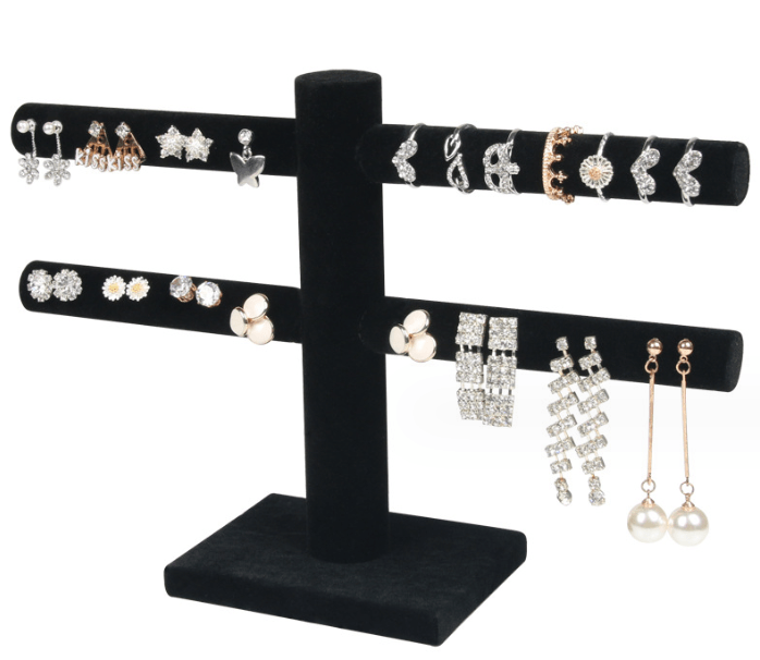 Economy Velvet Earrings Display Bars - Jewelry Packaging Mall