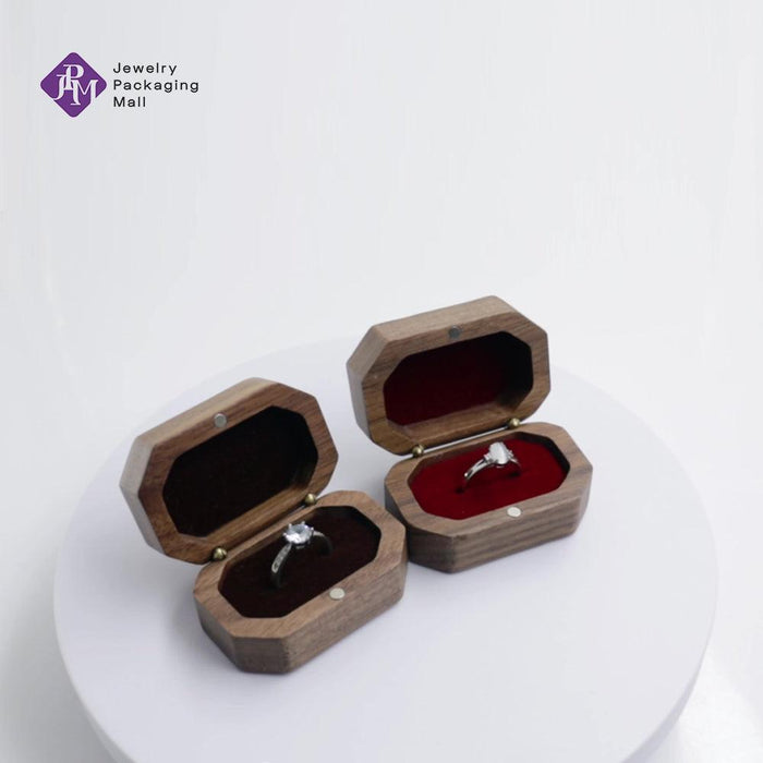 Amazon.com: Rolin Roly 2PCS Red Ring Box with LED Light Square Jewelry Ring  Case Jewellry Display Gift Boxes for Wedding Ring Box Ceremony Engagement  Proposal Anniversary : Clothing, Shoes & Jewelry