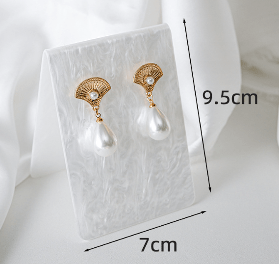 Wave Texture Earrings Display Stands - Jewelry Packaging Mall