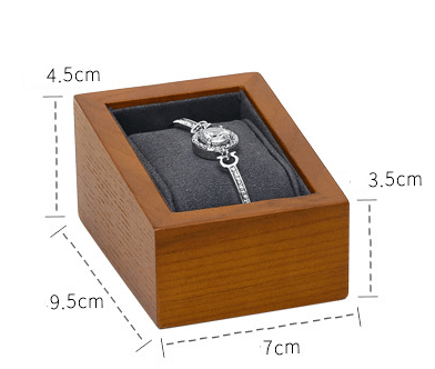 Wooden Frame Pillow Watch Display - Jewelry Packaging Mall