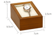 Wooden Frame Pillow Watch Display - Jewelry Packaging Mall